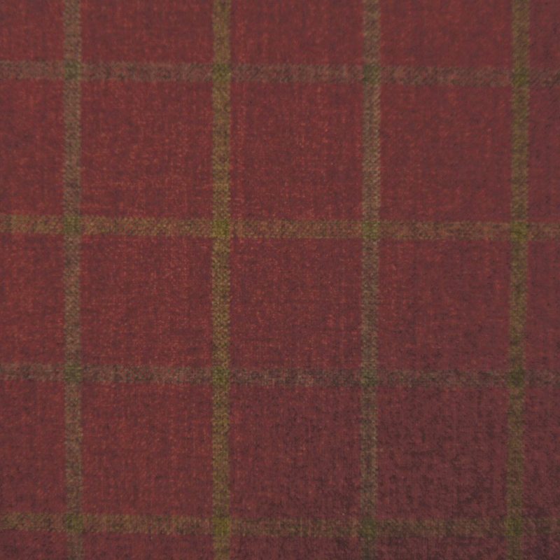 Claret Window Pane — wool by Cristina Marrone
