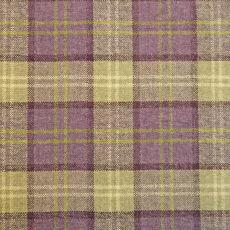 Purple Plaid — wool by Cristina Marrone