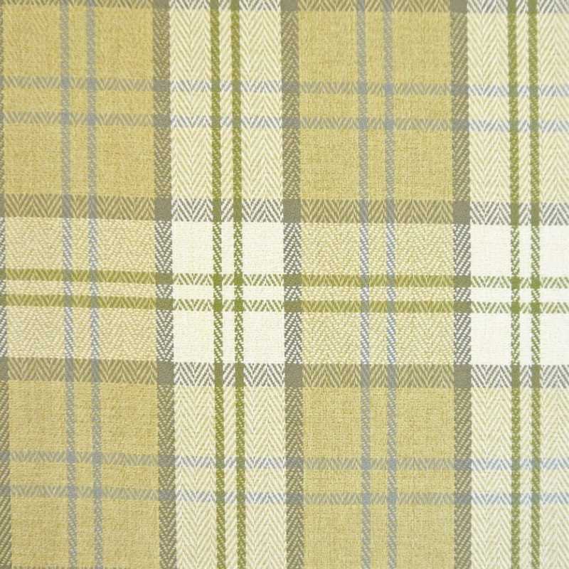 Mustard Plaid — chenille by Cristina Marrone